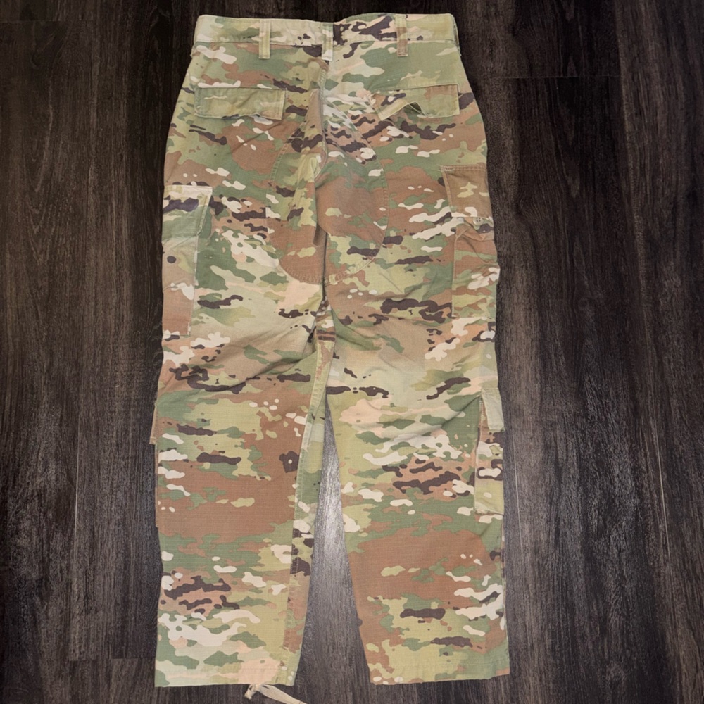 US Army Combat Trouser USGI Issued Multicam Ripstop Cargo Pants Medium Short - Picture 3 of 6